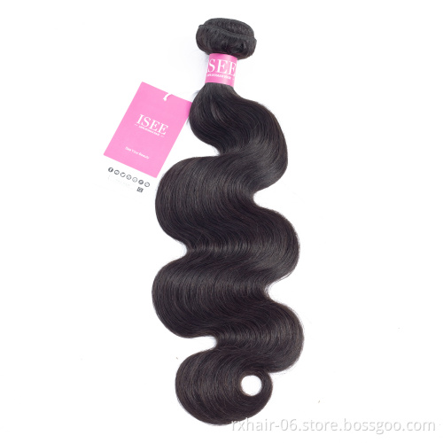 Wholesale Vendors Human Hair Body Wave Virgin Brazilian Human Hair Bundles With Lace Closure